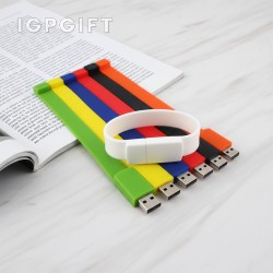 矽膠手環式USB閃存驅動器