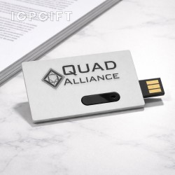 滑動式微型USB閃存驅動器 - 4GB