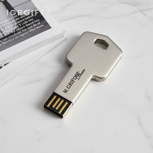 優雅鑰匙形USB隨身碟 - 4GB