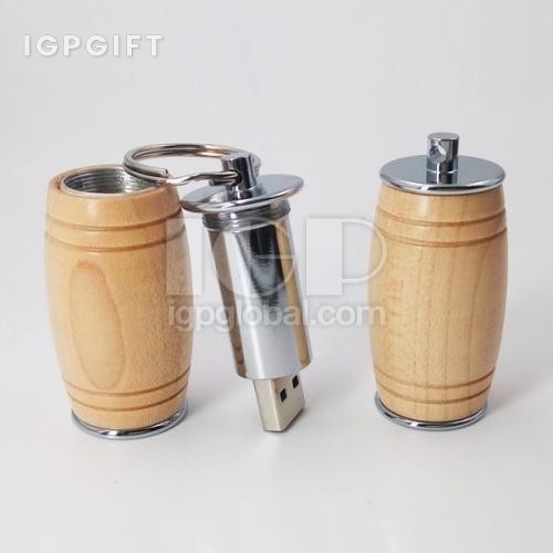 木質酒桶USB