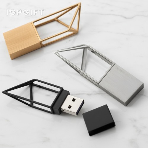 極簡金屬 USB 隨身碟 - 8GB