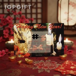 新年賀卡與磁性日曆