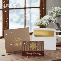 冬雪祝福卡