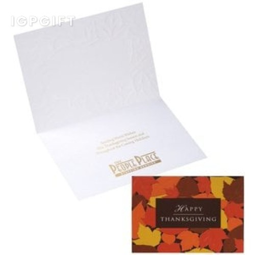 感恩節祝福卡片