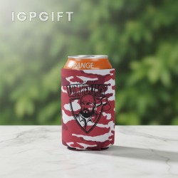 彩色迷彩口袋飲料保護器