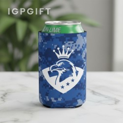 數位迷彩口袋飲料保冷袋