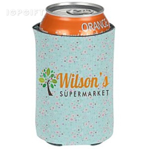 口袋飲品保冷器 - 花卉款