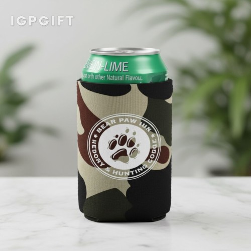 迷彩磁性飲料保護套