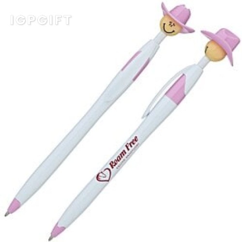 牛仔女孩造型筆