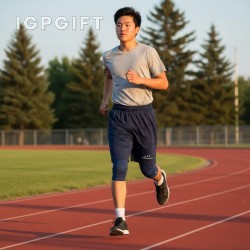 青少年高性能運動短褲