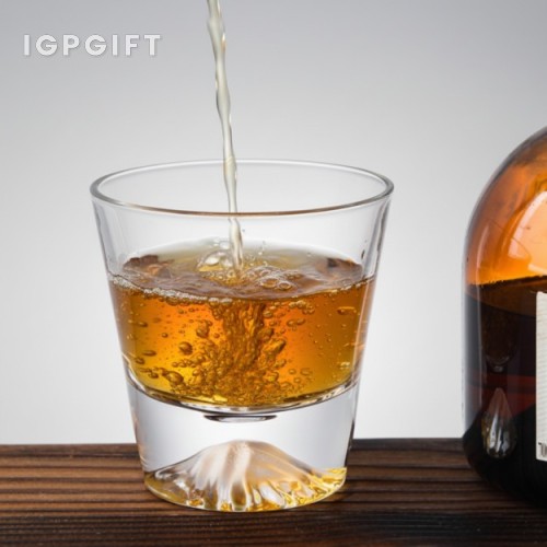 INS風富士山無鉛玻璃杯