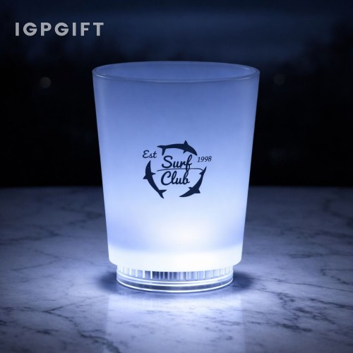 霧面發光玻璃杯 - 11盎司