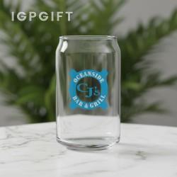 啤酒罐造型玻璃杯