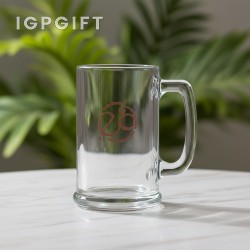 玻璃啤酒杯 - 14.5盎司