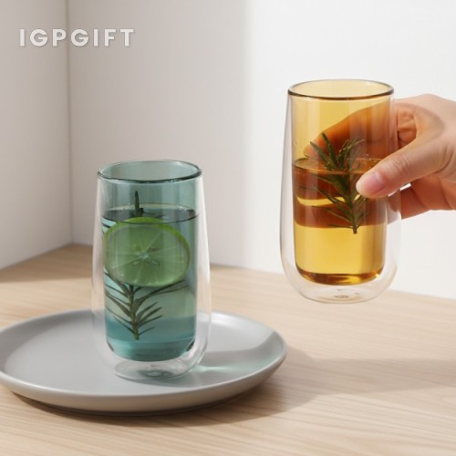 雙層保溫玻璃杯