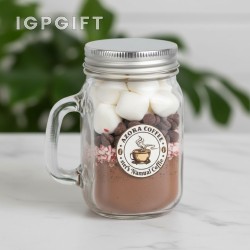 迷你玻璃罐熱巧克力禮品套裝