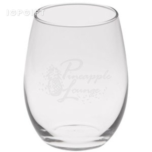 無腳白酒杯 - 21 盎司 - 深度雕刻