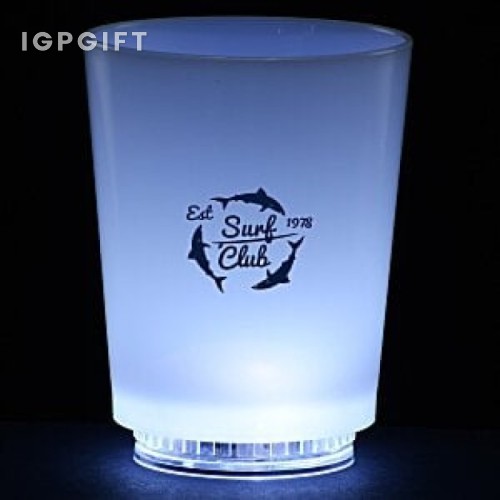燈光霧面玻璃杯 - 11 盎司 - 固體款
