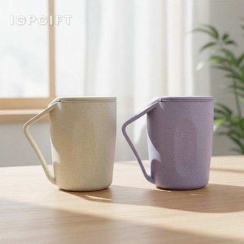 環保小麥秸稈茶杯