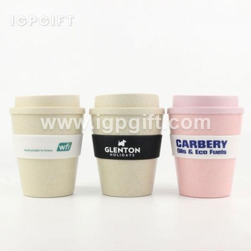 小麥稈可降解環保咖啡杯