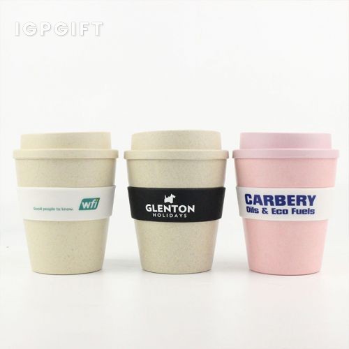 小麥稈可降解環保咖啡杯