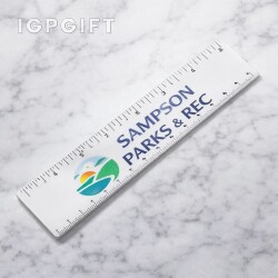 靈活塑料直尺 - 6英寸