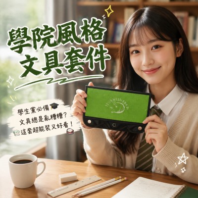香港企業禮品訂製 - 學院風格文具套件