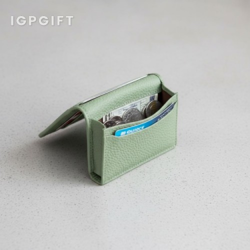 高檔PU皮革名片夾