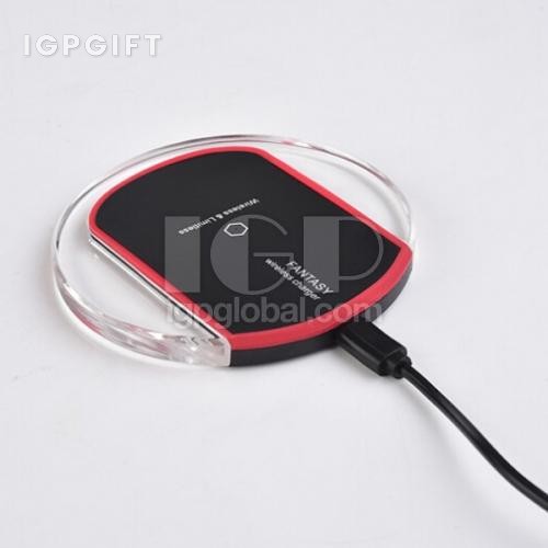 發光無線充電器