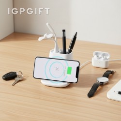 無線充電筆筒