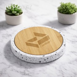 大理石紋無線充電器