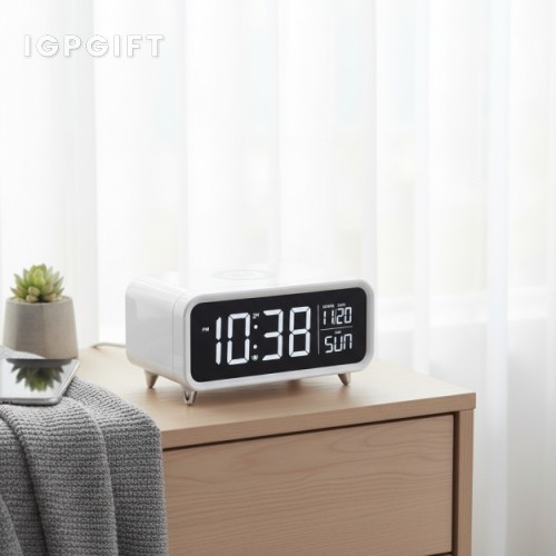 多功能無線充電時鐘