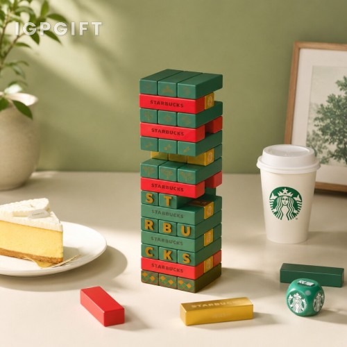 品牌節日主題創意層層疊積木玩具