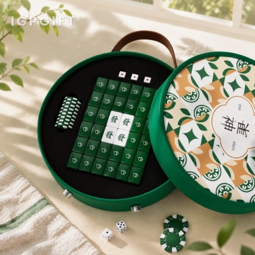 圓形手提麻雀禮盒