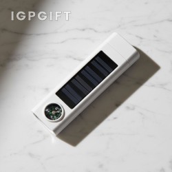 指南針太陽能手電筒