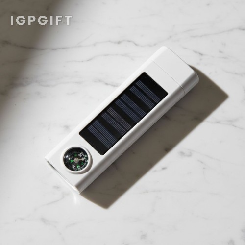 指南針太陽能手電筒
