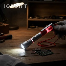 多功能LED手電筒與筆組合