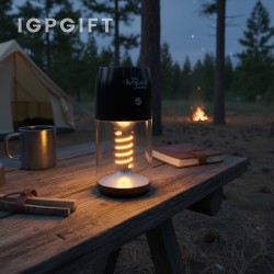 可充電螺旋式露營燈
