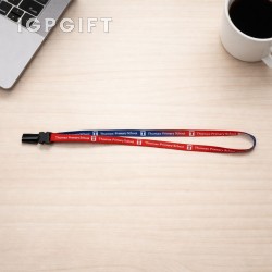 雙色棉質證件繩 - 5/8