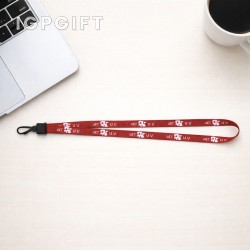 棉質掛繩 - 32英寸 - 塑料旋轉鈎