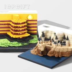 3D立體便條貼模型
