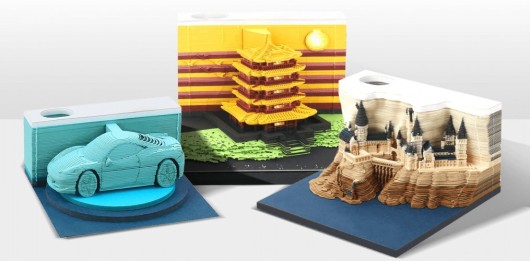 3D立體便條貼模型