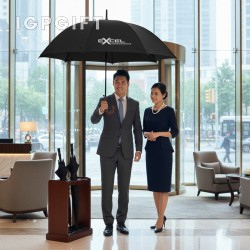 大堂雨傘 - 60英寸弧形