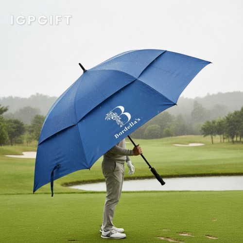 環保風琴式60寸高爾夫雨傘