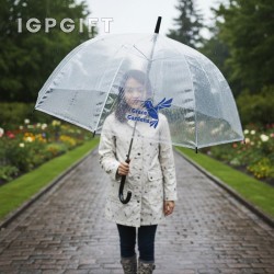 透明圓頂雨傘 - 48