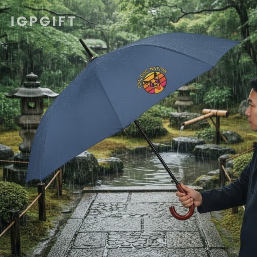 環保紅木雨傘