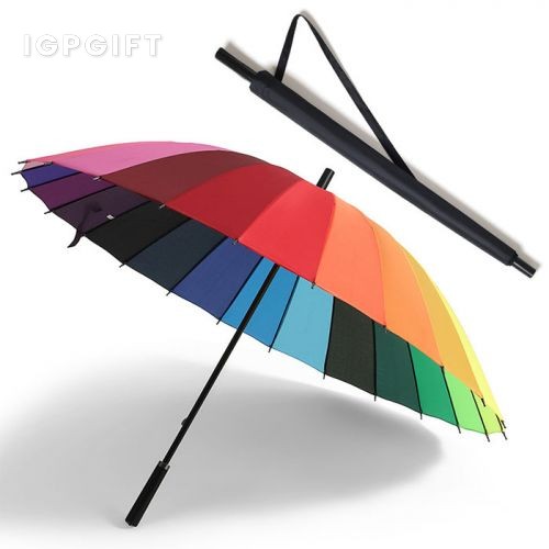 抗暴風雨長柄廣告傘