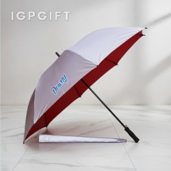 銀色抗紫外線高爾夫雨傘
