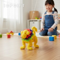 行走小獅子寵物玩具