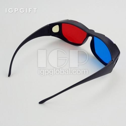 紅藍PC鏡片3D眼鏡